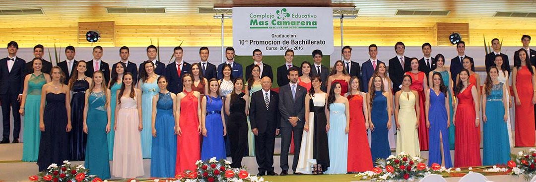 El Complejo Educativo Mas Camarena celebra la graduación de su Décima Promoción de Bachillerato
