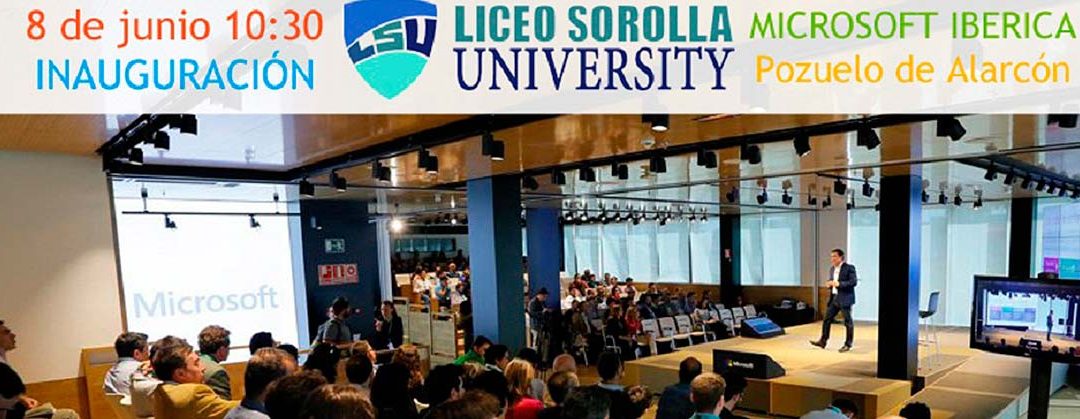 I Edición del Liceo Sorolla University el 8 de junio