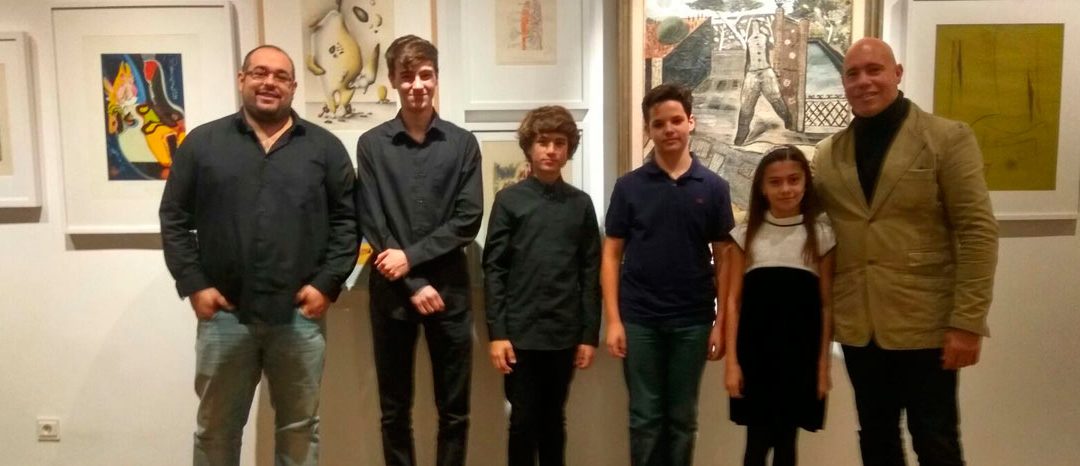 Concierto de obras originales de Eugenio Granell, por alumnos de Peleteiro