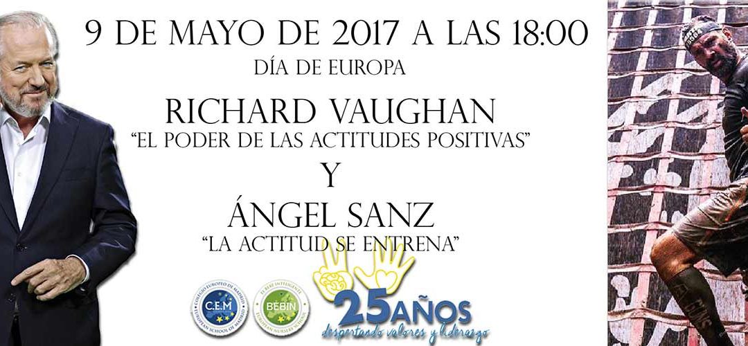 El colegio Europeo de Madrid celebrará el Día de Europa con Richard Vaughan y Ángel Sanz