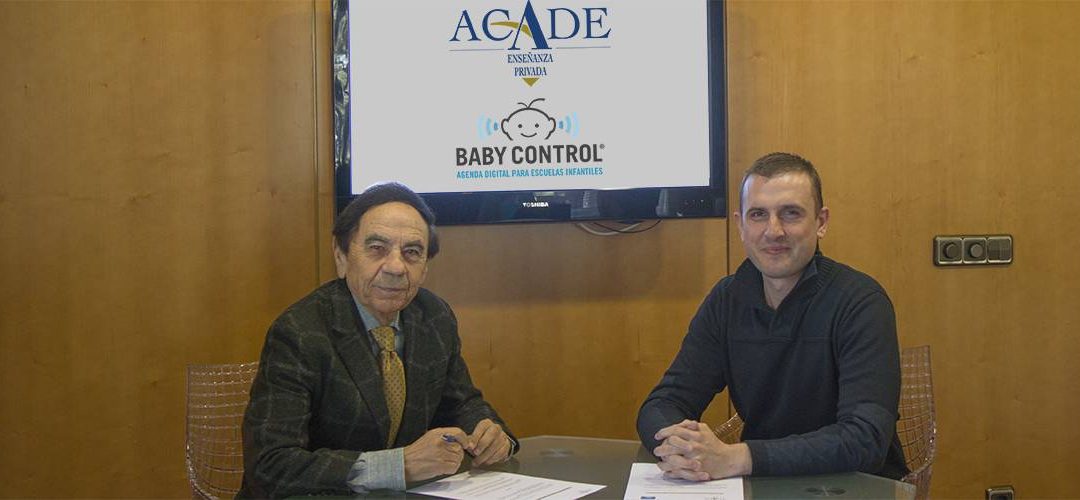 Ofertas exclusivas de Baby Control para escuelas infantiles en la renovación del acuerdo con ACADE