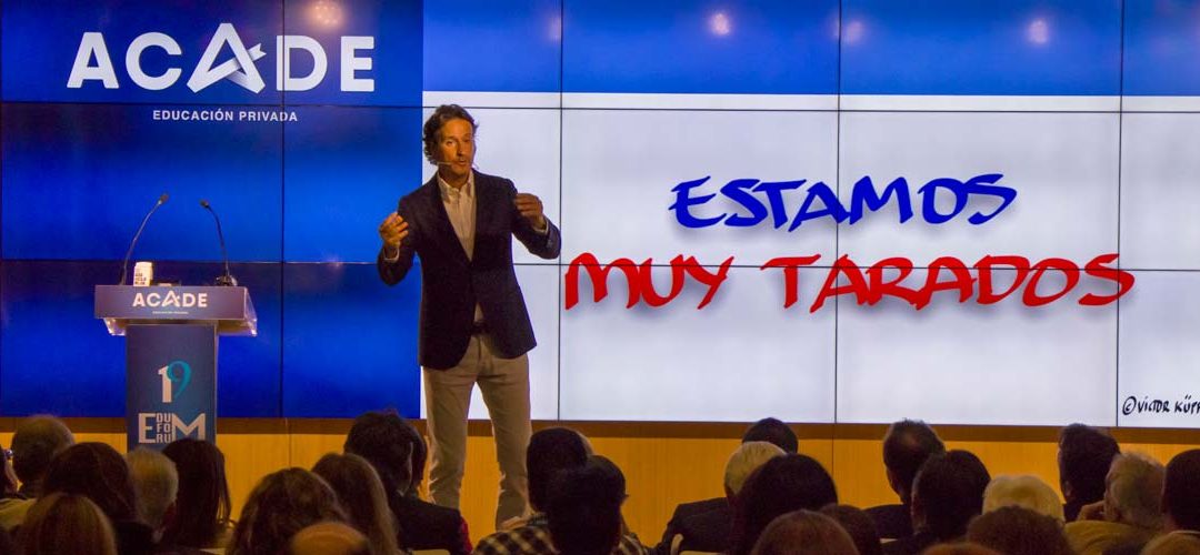 Victor Küppers, Ramón Barrera, José Ramón Gamo y Álvaro Bilbao participaron en ACADE EDU FORUM