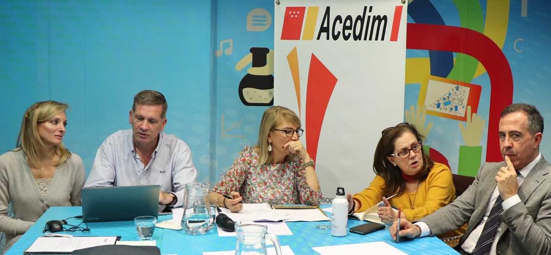 ACEDIM analiza el nuevo escenario de la enseñanza de idiomas en la comunidad de Madrid en un encuentro con sus asociados