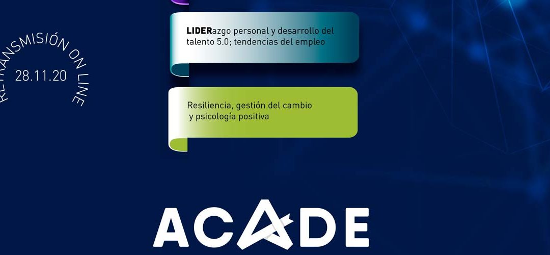 ACADE EDU FORUM, 28 de noviembre, retransmisión online en directo