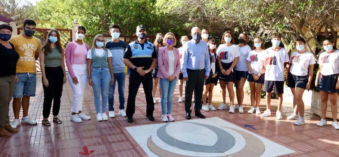 La alcaldesa de San Bartolomé de Tirajana en Arenas Sur para explicar protocolos de emergencias y la Agenda 2030
