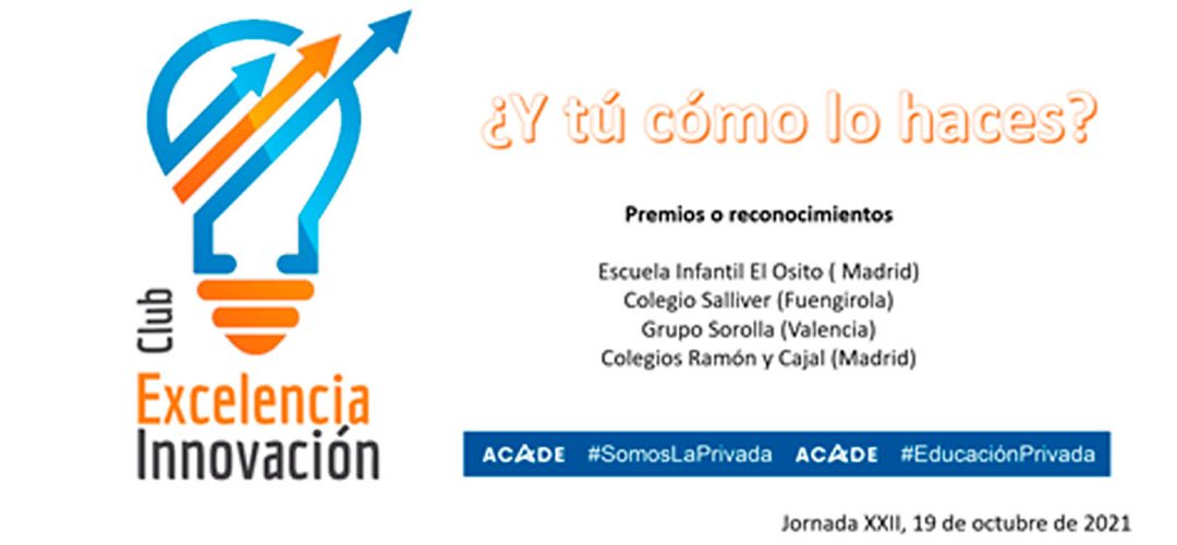 ¿Y Tú Cómo lo Haces? Centros premiados exponen su experiencia