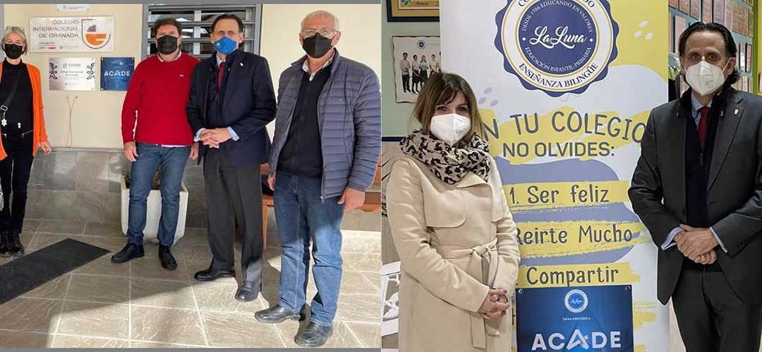 Los colegios Internacional de Granada y Bilingüe La Luna de Sevilla, nuevos centros asociados a ACADE