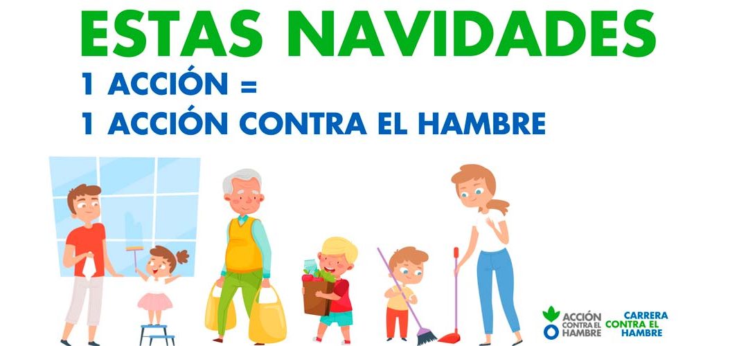 Reto navideño de Carrera contra el Hambre: una pequeña acción para un cambio gigante 