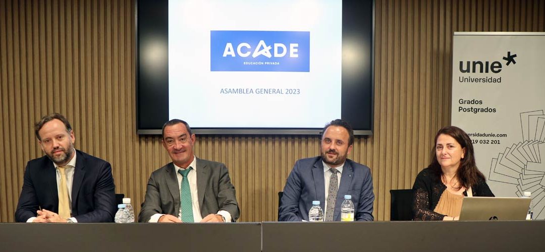 Celebrada la Asamblea General de ACADE en la sede de UNIE