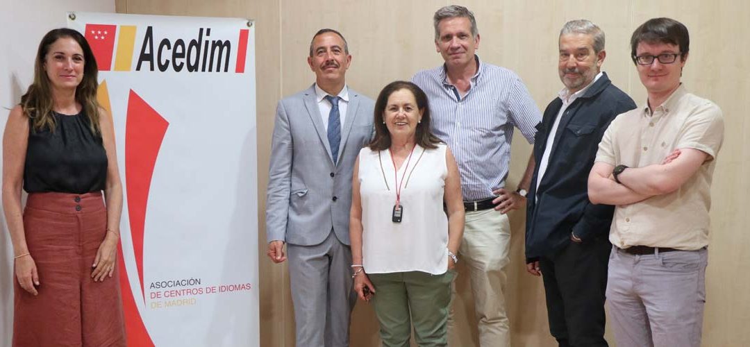Miguel Tajuelo, de American Language Academy, reelegido presidente de ACEDIM