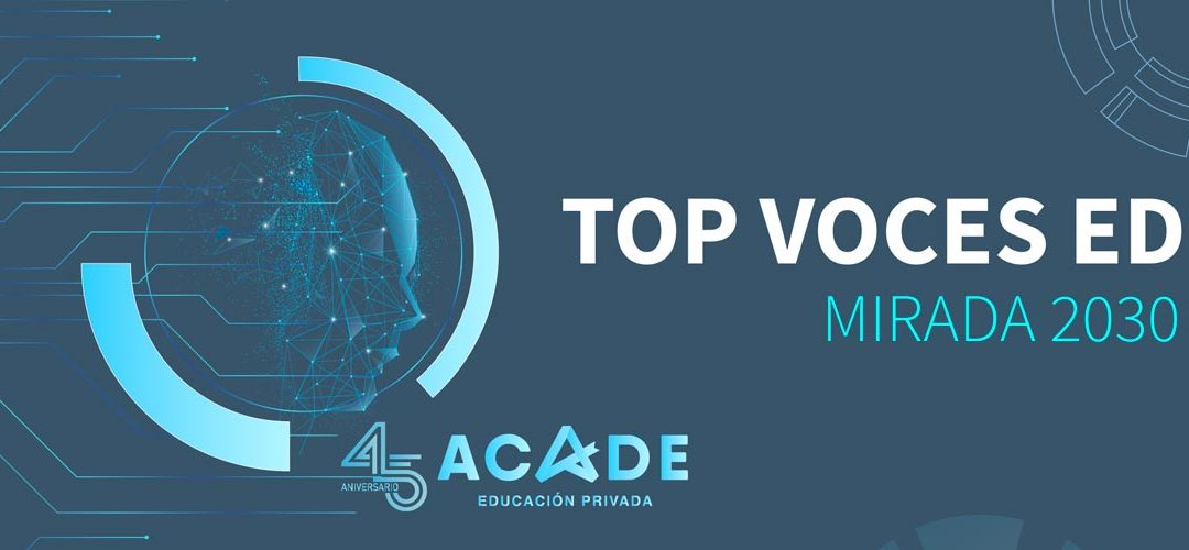 Inscribirte ahora en Top Voces Educación tiene premio