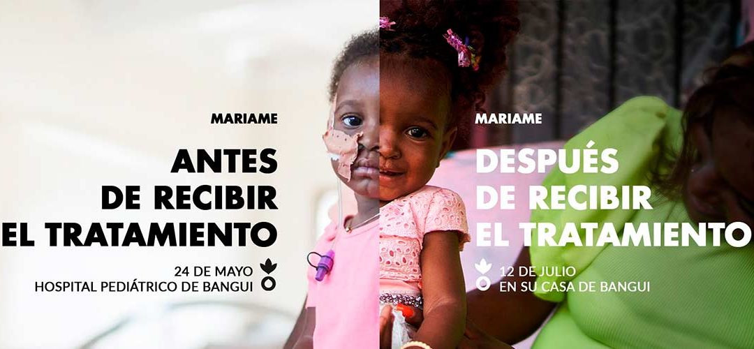 Gracias a la Carrera contra el Hambre, niñas como Mariame pueden salir adelante