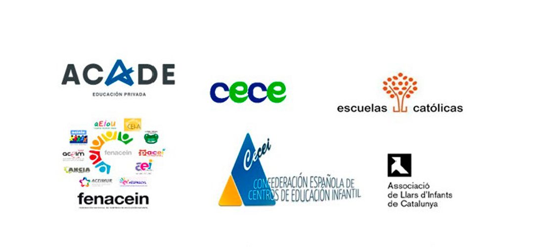 ACADE y las patronales de educación infantil firman un comunicado denunciando el bloqueo del convenio colectivo del sector