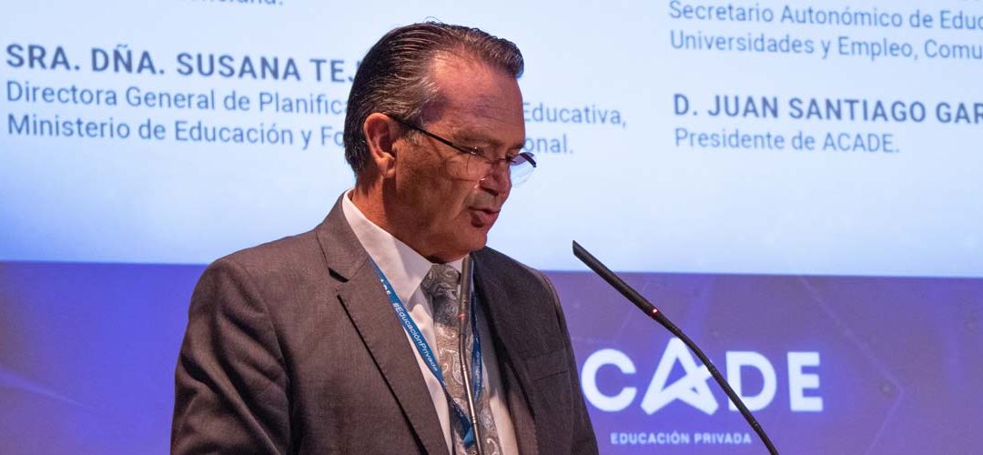 Alejandro Monzonís: «Venimos reivindicando desde hace años la desgravación fiscal en educación, al igual que tienen otras comunidades»