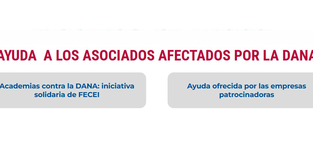 AYUDA A LOS ASOCIADOS AFECTADOS POR LA DANA, en la web de ACADE