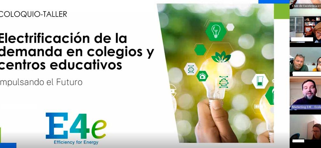 Jornada sobre electrificación de la demanda en colegios y centros de enseñanza: un paso hacia la sostenibilidad