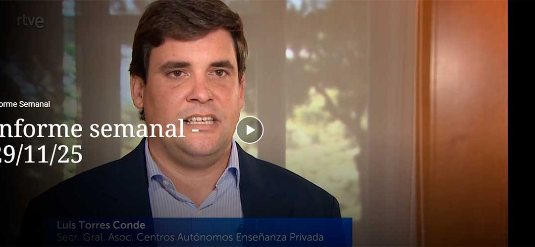 ACADE defiende en ‘Informe Semanal’ de RTVE la creación de universidades privadas ante las dificultades que impone el nuevo Real Decreto
