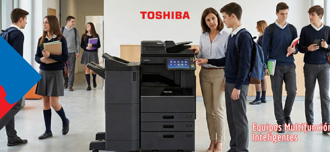 Las pantallas de los multifunción Toshiba: el nuevo epicentro de la comunicación en el entorno educativo