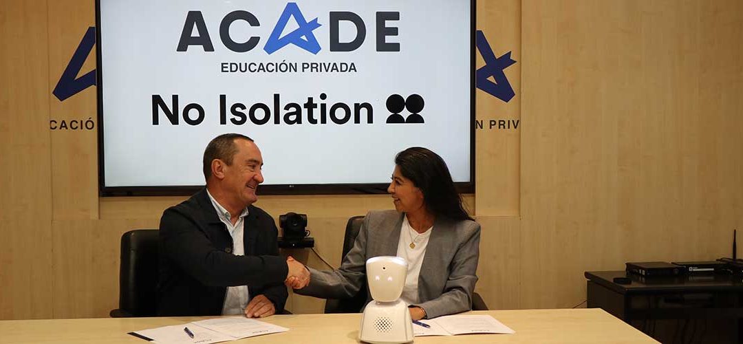 ACADE y No Isolation colaboran para reforzar la inclusión educativa ante ausencias prolongadas